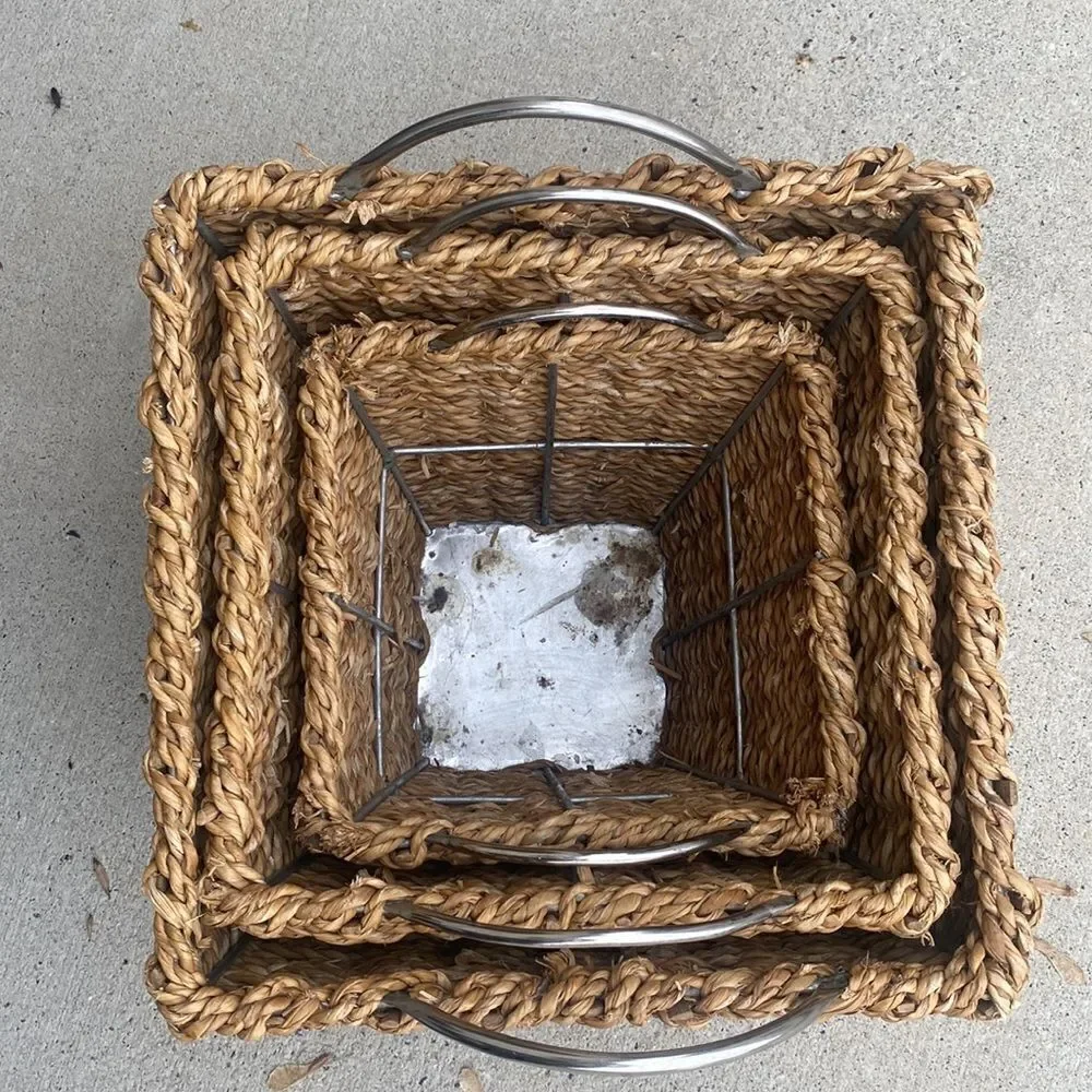 Pier 1 Weaved Nesting Baskets Decor (3)